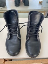 Martens black leather - black,