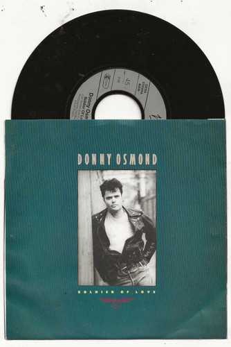 Donny osmond soldier of - donny,