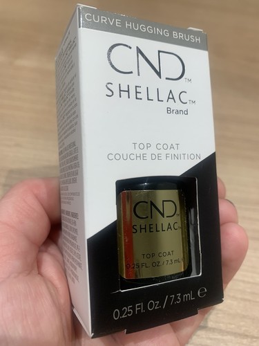 Cnd shellac top coat - coat, 0.25