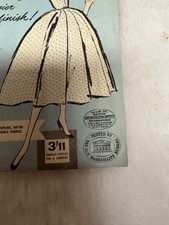 Staflex. Iron-On Interlining packaging & leaflet. Fragment of Staflex. 1950’s. 