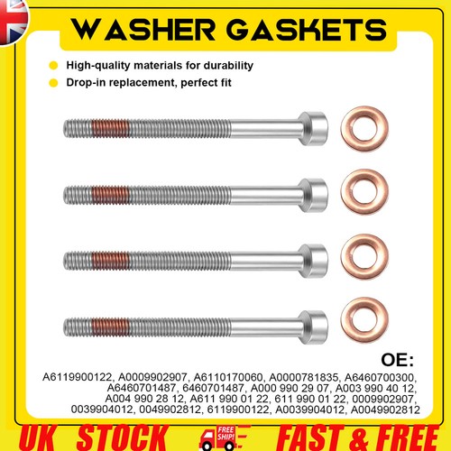 Injector bolt washer - x4,