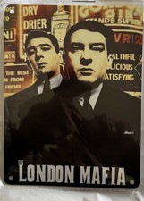 TIN SIGN PHOTO OF THE KRAY