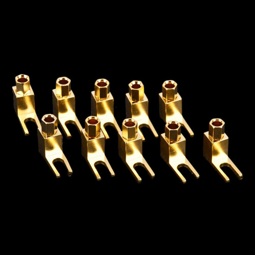 New pcs spade gold plated - new,