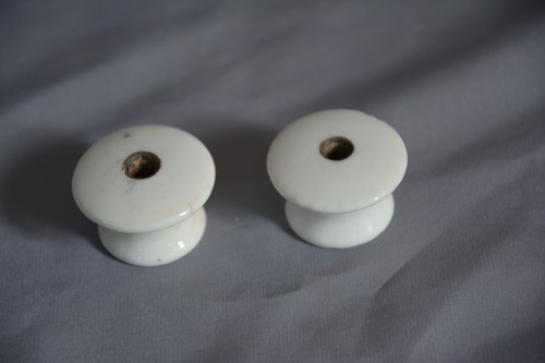 Nice pair antique white - nice,