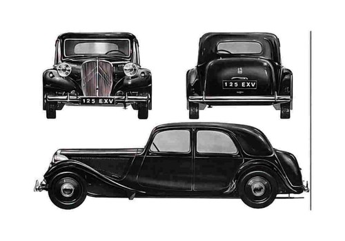 Photo blueprint citroen - photo,