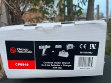 Chicago Pneumatic CP8849 Cordless Impact Wrench 2x6Ah + Charger NEW In Box
