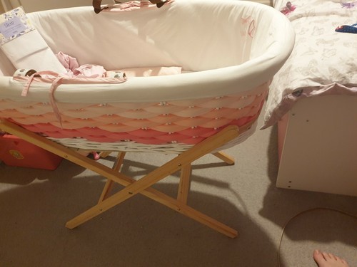 Moses basket and stand - moses,