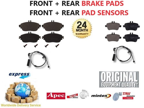 Front rear brake - +, pads