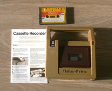 Fisher Price Children's Tape Recorder (1980) very good condition and tapes.