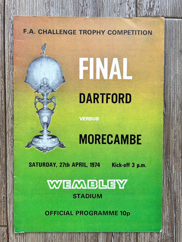Trophy final programme - final,