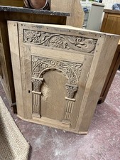 Oak corner cupboard - oak,