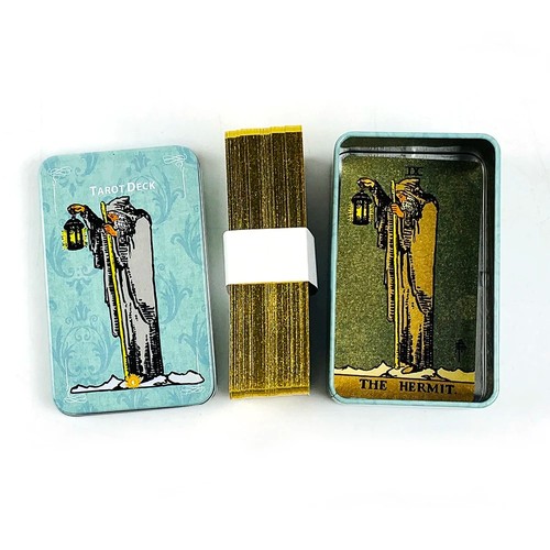 Gilded tarot cards deck - gilded,
