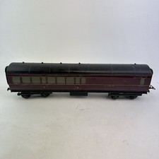 Exley Metal O Gauge LMS Maroon 1st Class Carriage