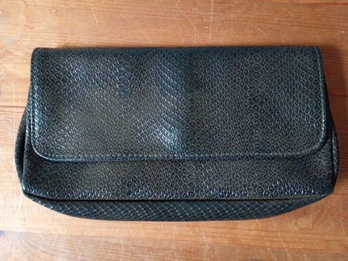 Black clutch bag - bag, handbag