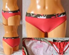 WOMENS FAT FACE BIKINI BOTTOM BROWN PINK KHAKI HIPSTER BRIEFS BEACHWEAR UK 8 NEW