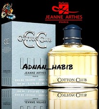 JEANNE ARTHES COTTON CLUB EAU DE TOILETTE SPRAY 100ML NEW & SEALED (MEN)