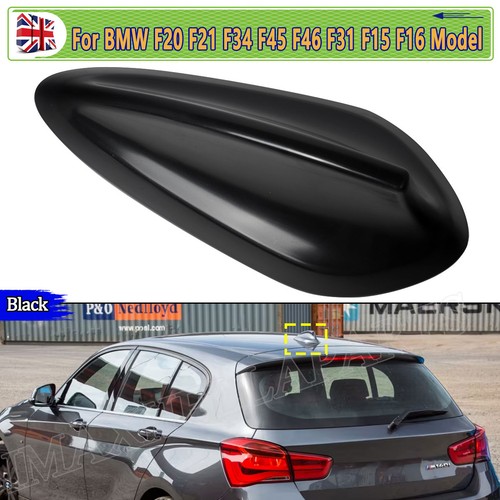 Black shark fin antenna - black,