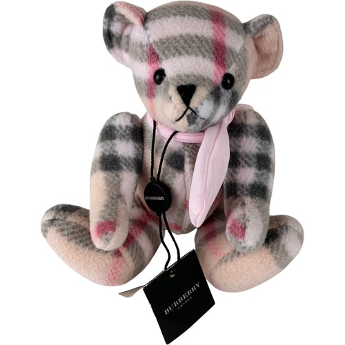 Burberry check pattern teddy - burberry,