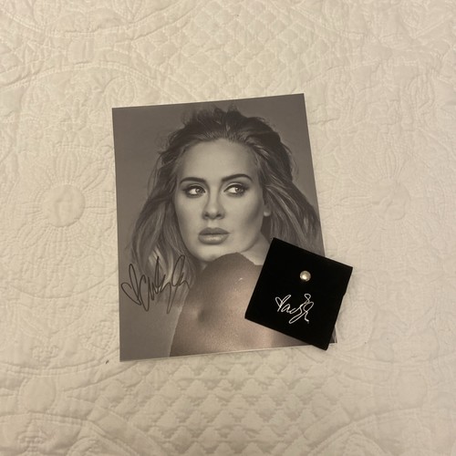 Signed adele grey print - grey,