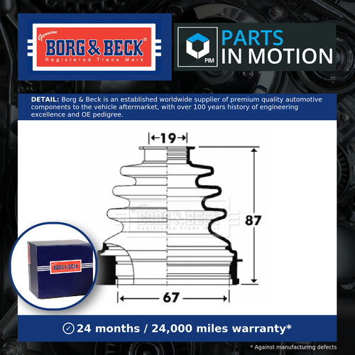 Joint boot fits ford - joint,