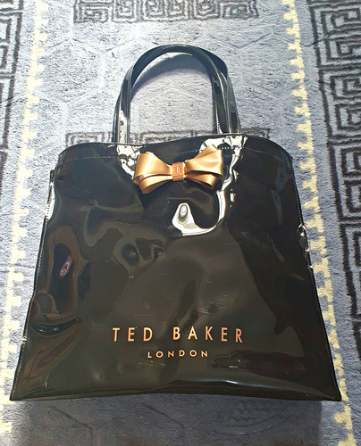 Ted baker black patent - patent, pvc