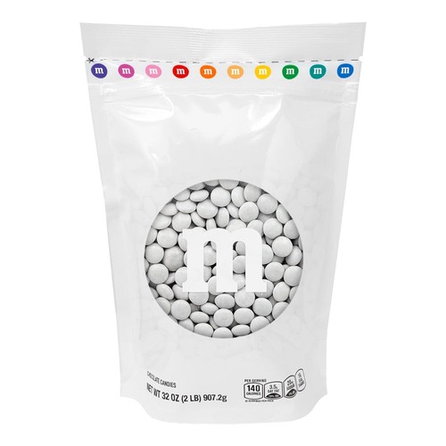 White milk chocolate - m&m's,