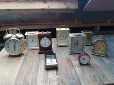 Alarm /Carriage ,Travel Clocks  For Spares Or Repairs,H Samuel,London,Swiza,West