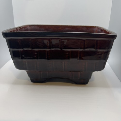 Vintage brown glaze ceramic - vintage,