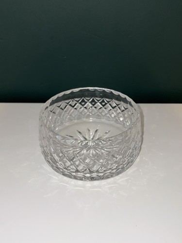 Vintage crystal bowl made - vintage, in