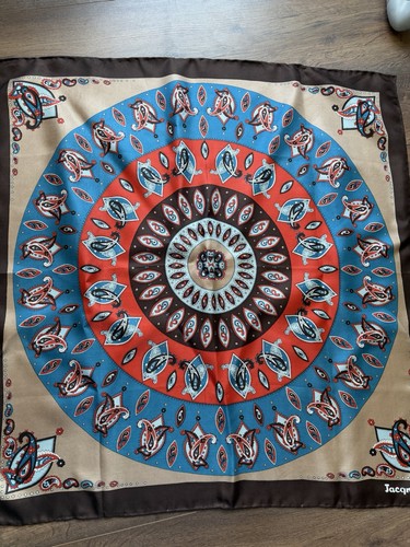 Vintage silk scarf jacqmar - scarf, by