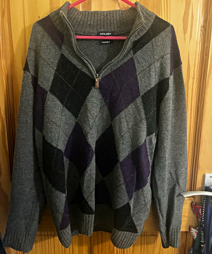 Wolsey mens wool - wool, argyle
