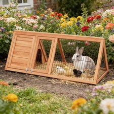 Wooden Quail Cages, Outside