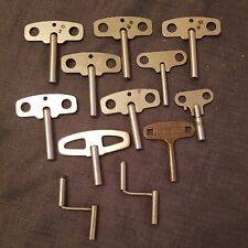 Antique Clock Keys Including