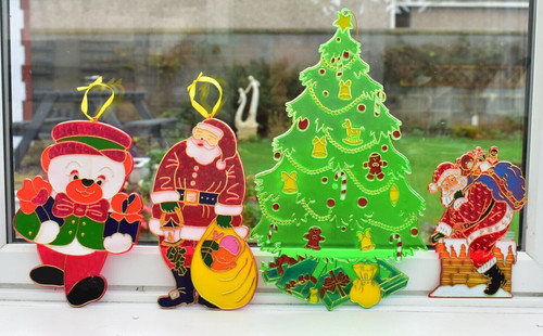 Vtg christmas decorations - vtg,