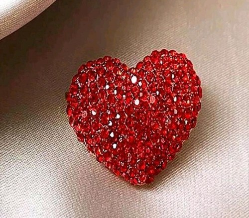 1pc fully rhinestone red - rhinestone,