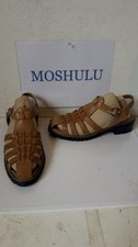 Moshulu Tan Leather Sandals