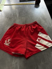 Vintage Adidas Liverpool FC Home Shorts 28” 1992 Retro Red White Barnes Rush