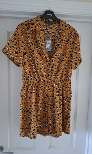 Primark ladies brown leopard