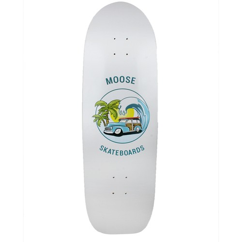 Old school skateboard - old,