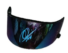 Helmet Visor Hand Signed By F1