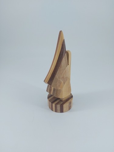 Unusual striped wooden nose - unusual,
