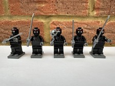 5x Lego Teenage Mutant Ninja Turtles TMNT Foot Soldier Robot tnt011 79100, army!