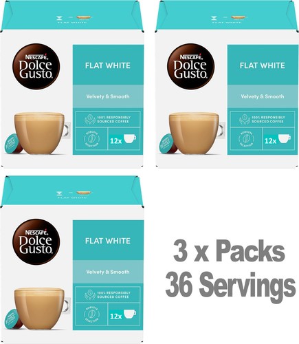 Nescafe dolce gusto flat - gusto, white