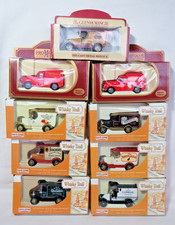 9 Diecast Model Vans. 6 Whisky