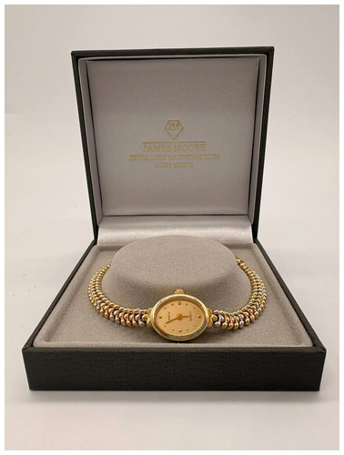 Pre owned 14ct solid gold - solid, tri