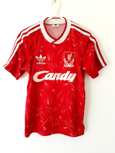 Liverpool home shirt 1989 - liverpool,