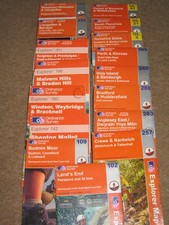 OS Ordnance Survey  Explorer maps - assorted editions, good condition From £1.99