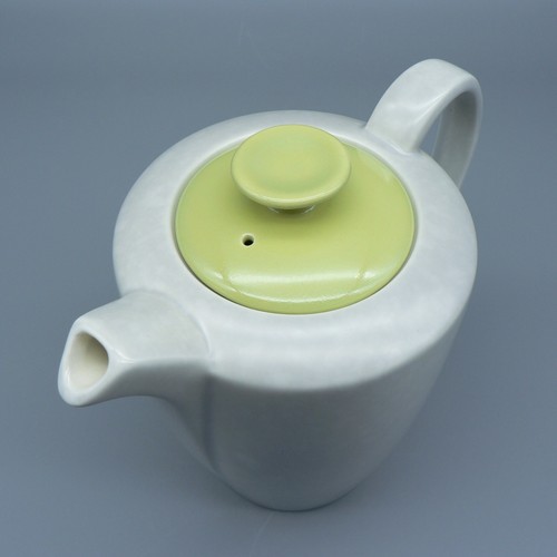Poole pottery lime yellow - poole,