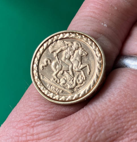 9ct gold george - gold, &