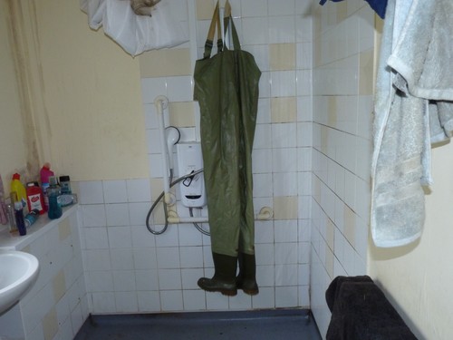 Vintage ocean chest waders - vintage,